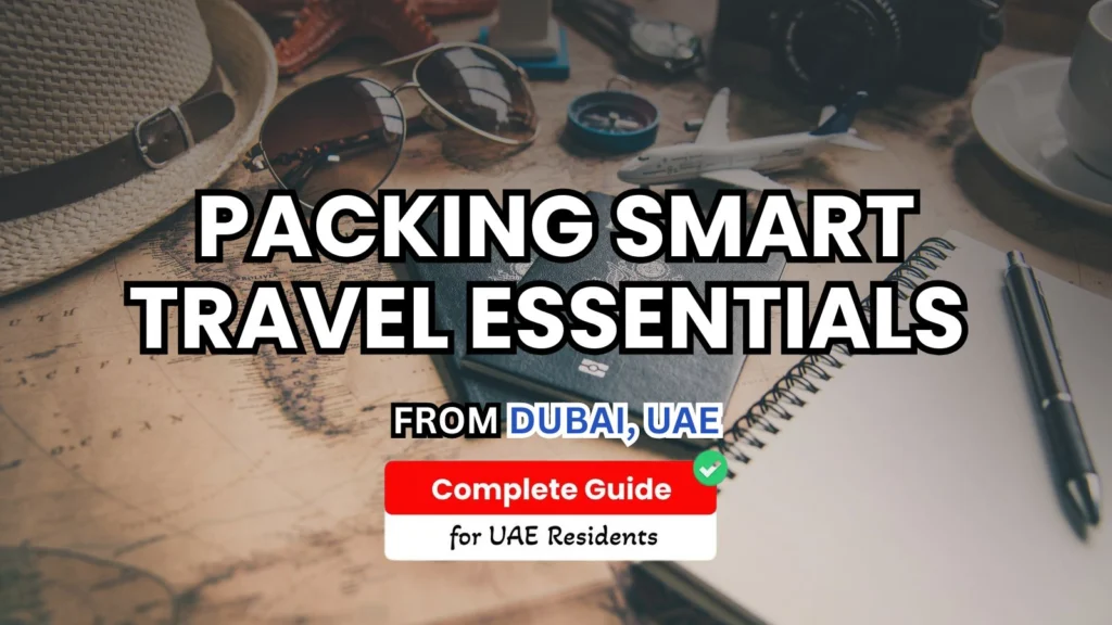 Packing smart for travel essentials
