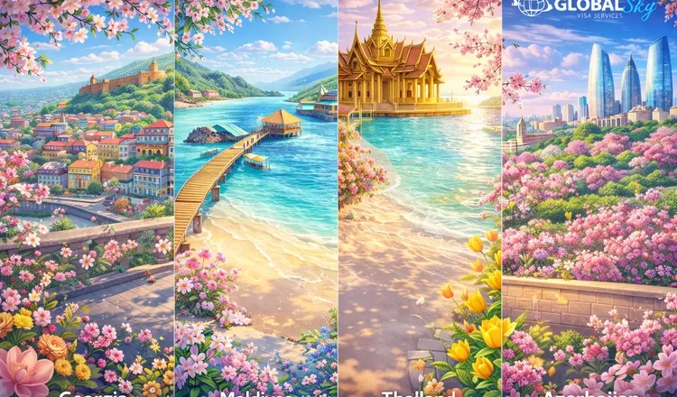 Best Spring Travel Destinations from UAE: Visa-Friendly Countries & Travel Tips