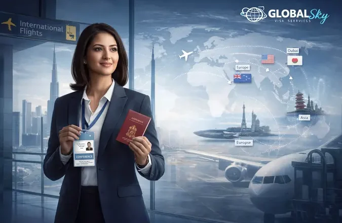 How Indians in UAE Can Attend International Conferences & Exhibitions?