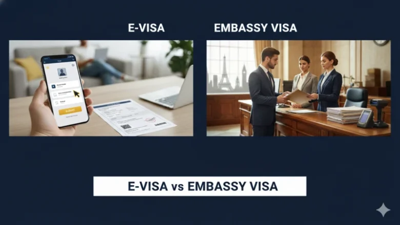 E-Visa vs Embassy Visa: What’s the Difference? Your Complete Guide