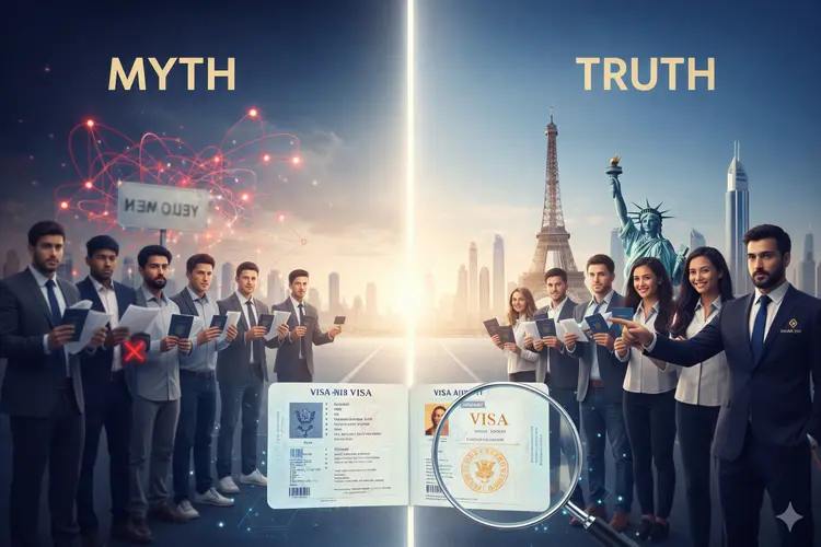 travel Visa Myths from dubai Image